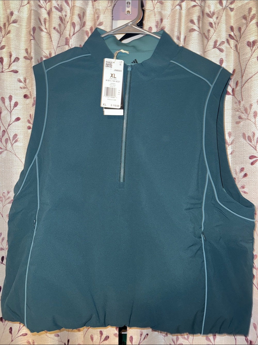 Women’s Adidas Half-Zip Vest